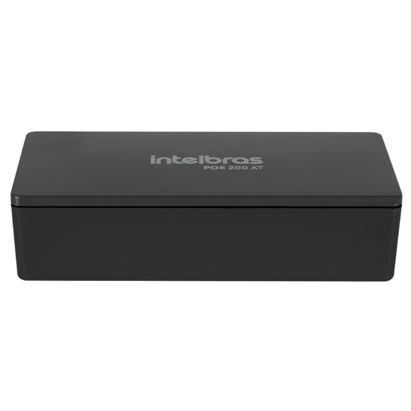 Injetor Conversor Intelbras PoE Ativo Gigabit Ethernet - PoE 200 AT