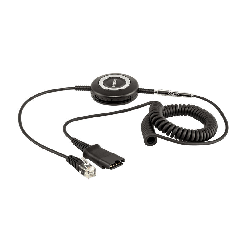 Cordão para Headset Intelbras QD-RJ9 QDI 15