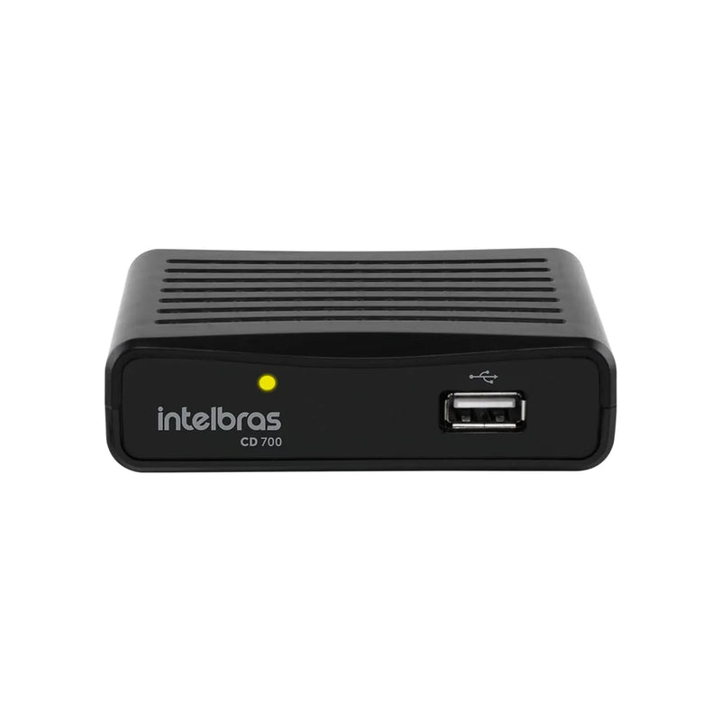 Conversor Digital de TV Intelbras com Gravador CD 700