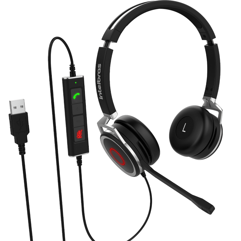 Headset Intelbras WHS 80 USB