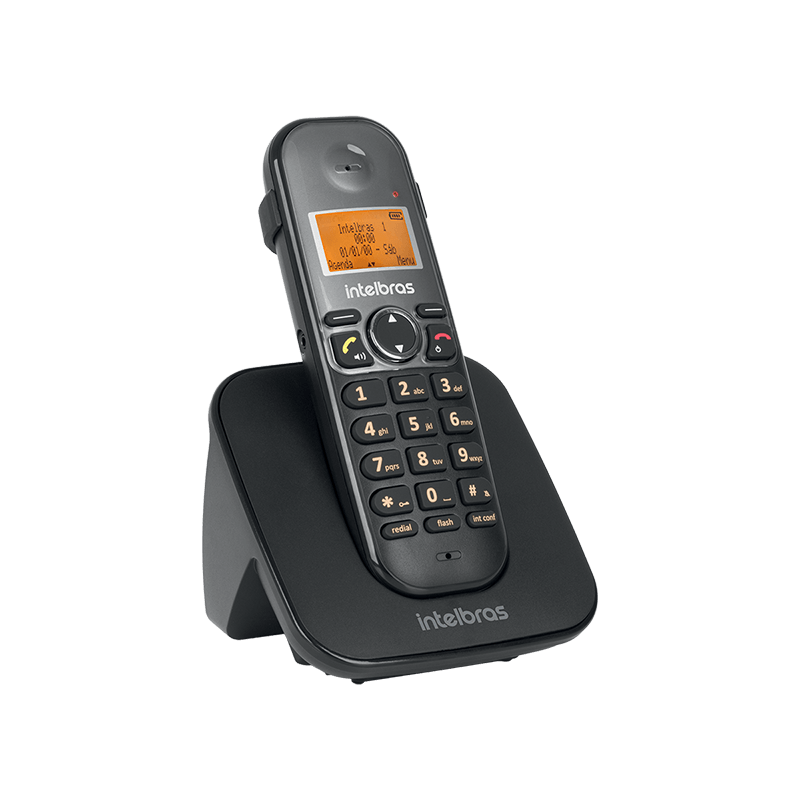 Telefone sem fio Intelbras com Ramal Externo TIS 5010