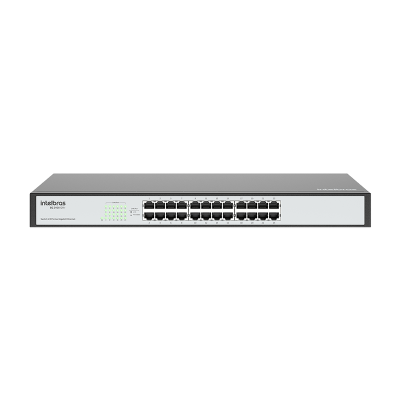 Switch 24 portas Gigabit Ethernet SG 2400 QR+