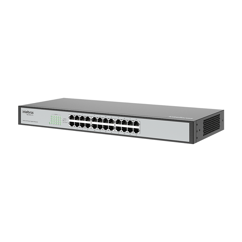 Switch 24 portas Gigabit Ethernet SG 2400 QR+