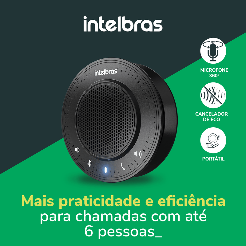 Audio conferência Intelbras CAP 100 USB