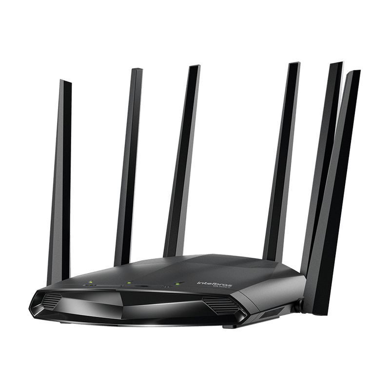 Roteador Wi-Fi 5 com Ampla Área de Cobertura W5-2100G Preto Intelbras