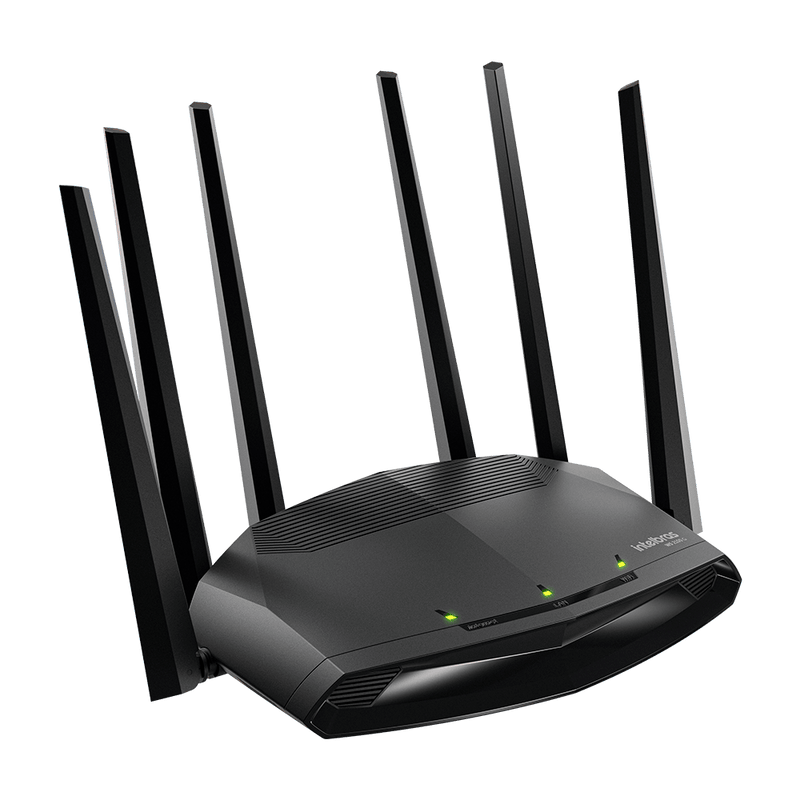 Roteador Wi-Fi 5 com Ampla Área de Cobertura W5-2100G Preto Intelbras