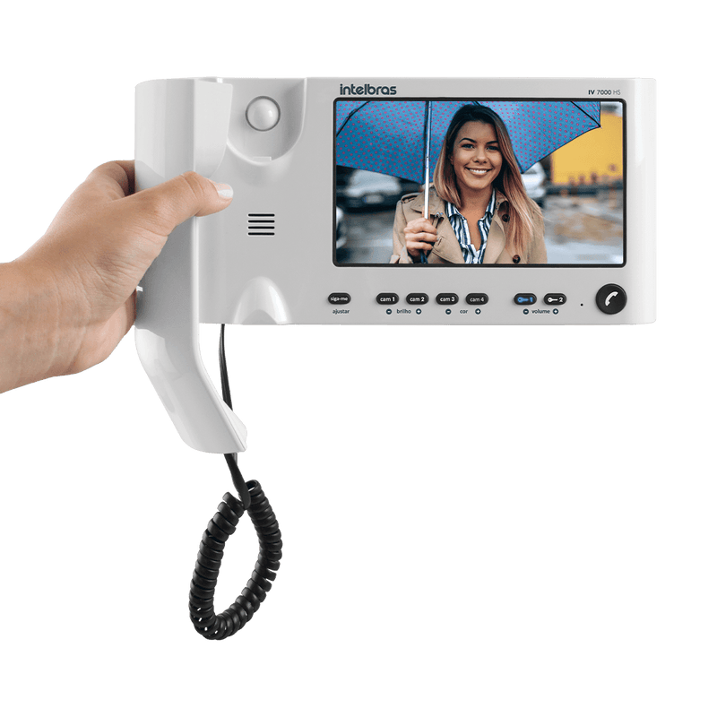 Videoporteiro Intelbras IV 7010 HS Branco