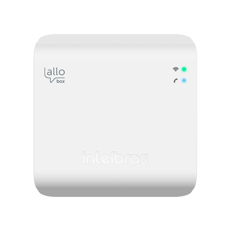 Interface Wi-fi Para Vídeoporteiro Allo Box Branco Intelbras