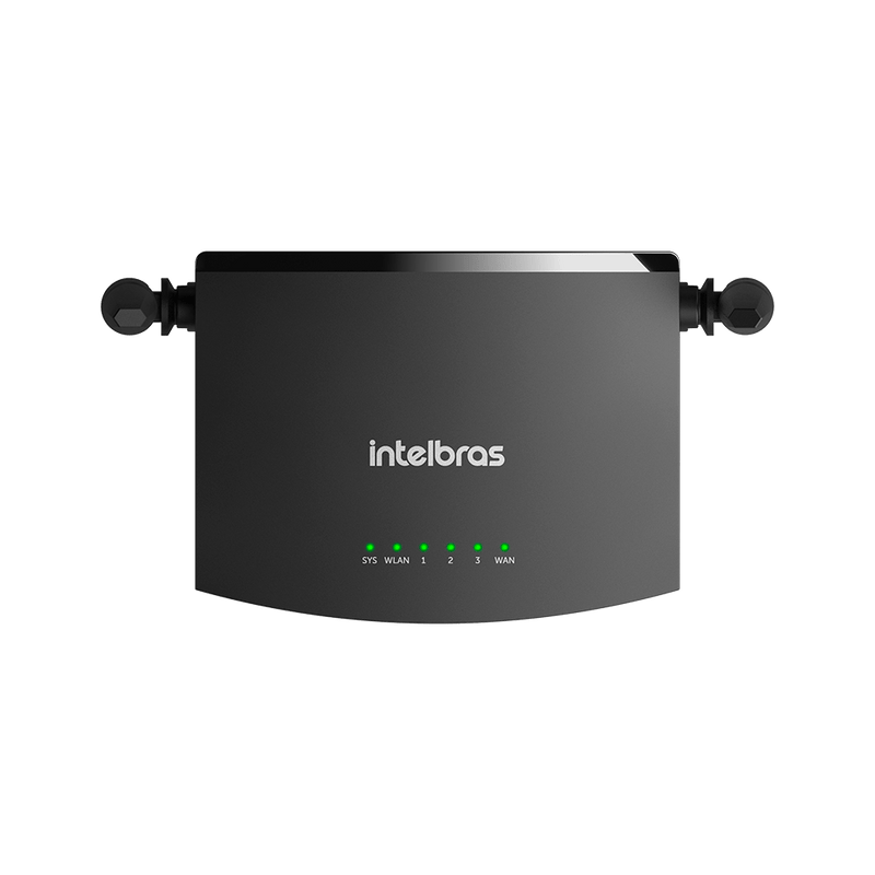 Roteador Wi-Fi 4 RF 301K Preto Intelbras