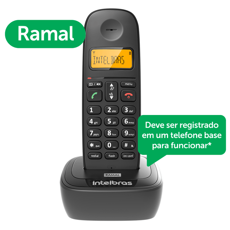 Ramal sem fio Intelbras TS 2511