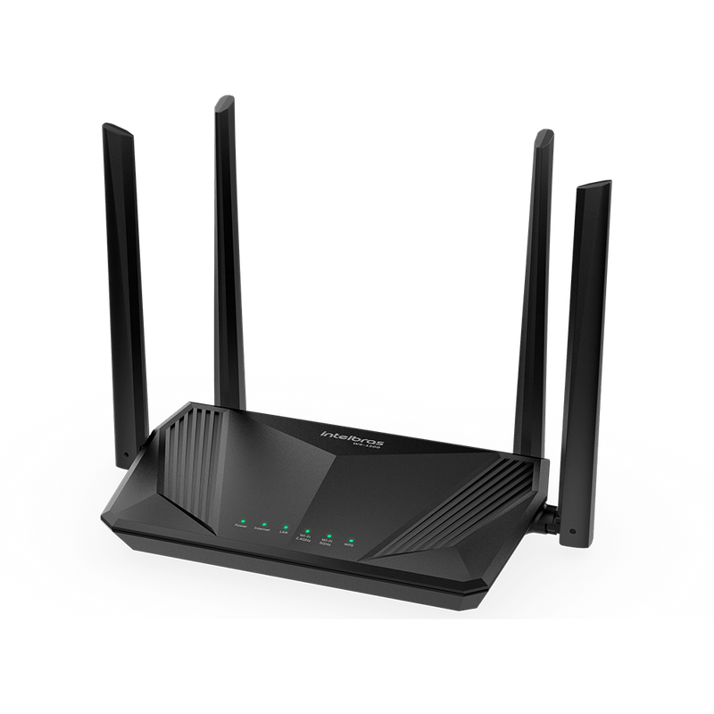 Roteador Wi-Fi 6 Dual Band W6-1500 Preto Intelbras