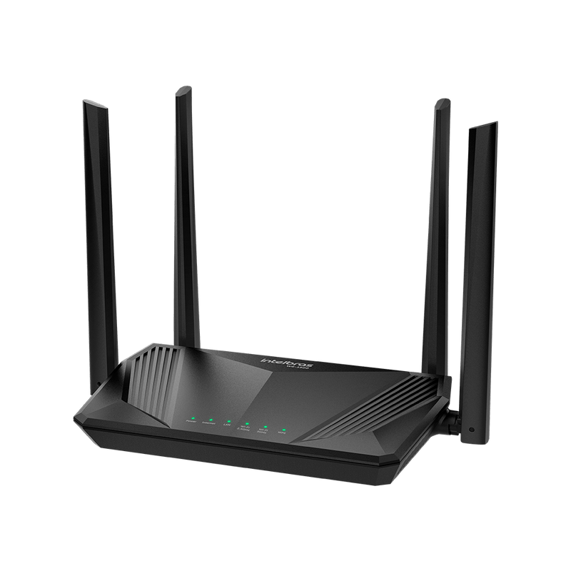 Roteador Wi-Fi 6 Dual Band W6-1500 Preto Intelbras