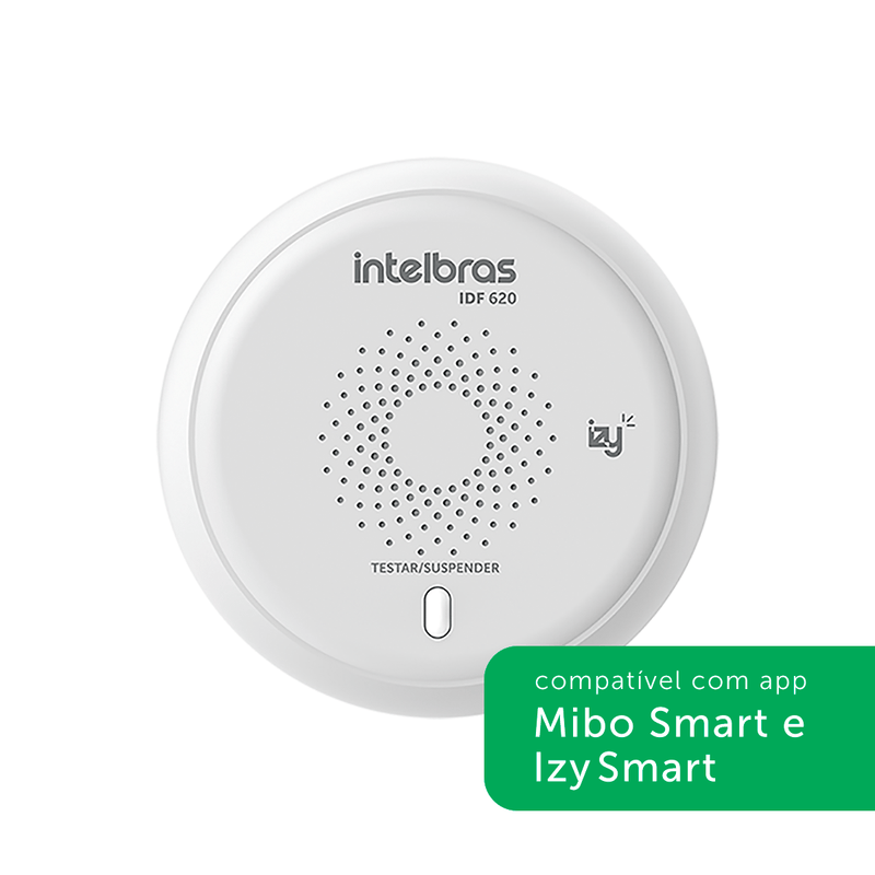 Detector de Fumaça Smart Intelbras IDF 620