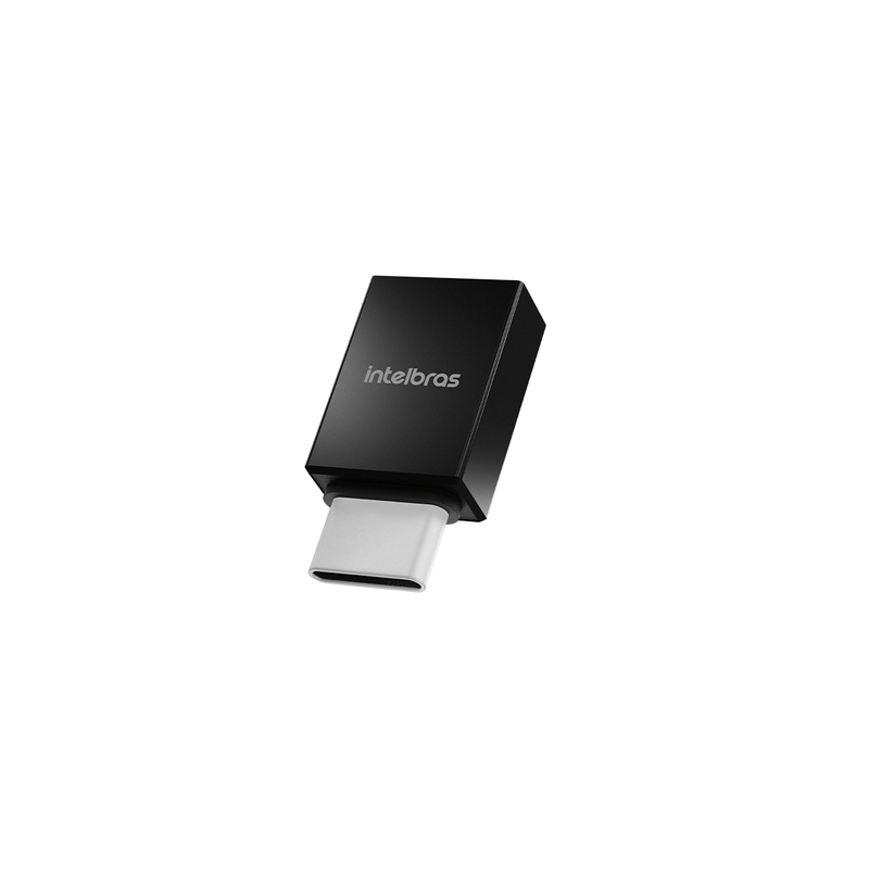 Adaptador de USB-A para USB-C Intelbras ADI 20