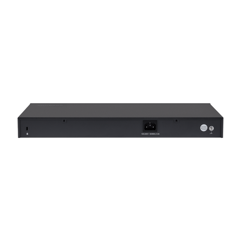 Switch Gerenciável 24 Portas Gigabit e 4 Portas GBIC SG 2404 PoE L2+ Preto Intelbras